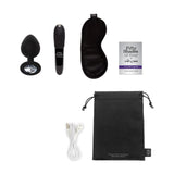 Fifty Shades of Grey X We-Vibe Tango X - Come to Bed Couple's Kit (Black 3 Piece)