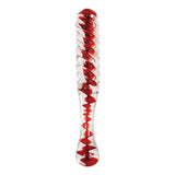 Adam & Eve Sweetheart Swirl Glass Dildo