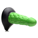 Creature Cocks Radioactive Reptile Thick Scaly Silicone Dildo