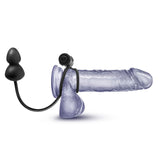 Anal Adventures Platinum Anal Plug & Vibrating C-Ring