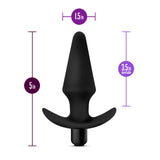 Anal Adventures Platinum Vibrating Plug