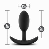 Anal Adventures Platinum Vibra Slim Plug