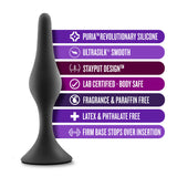 Anal Adventures Platinum Silicone Beginner Plug Kit