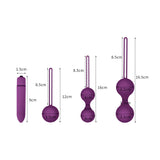 Urway Vibrator 4 Pcs Kegel Love Balls Ben Wa Exercise Massager Floor Sex Toys