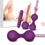 Urway Vibrator 4 Pcs Kegel Love Balls Ben Wa Exercise Massager Floor Sex Toys