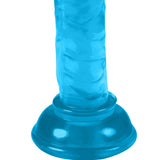 Crystal Dildo Realistic Penis Cock Suction Cup Shaft G-spot Adult Sex Toy