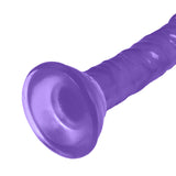 Crystal Dildo Realistic Penis Cock Suction Cup Shaft G-spot Adult Sex Toy