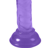 Crystal Dildo Realistic Penis Cock Suction Cup Shaft G-spot Adult Sex Toy