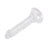 Crystal Dildo Realistic Penis Cock Suction Cup Shaft G-spot Adult Sex Toy