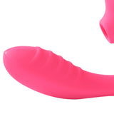 Clitoris Vibrator Sucking Oral Tongue Clit Stimulator Sucker Pump Woman Sex Toy Pink