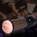 Multi-function Vibrating Male Masturbation Masturbator PUSSY Pocket Cup