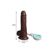 Urway Vibrator Dildo Heating Thrusting Dong Penis Cock Suction Cup Adult Sex Toy