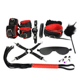 Urway 14pcs Bondage Set Beginners Starter Kit Cuffs Restraint Rope Sex Toy BDSM